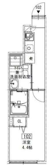 ソルナクレイシア西荻窪2の間取り画像