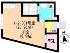 AJ馬込の間取り画像