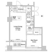 コンフォリア新川の間取り画像