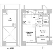 コンフォリア新川の間取り画像