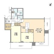 リガーレ日本橋人形町の間取り画像