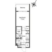 ミリアレジデンス日本橋人形町の間取り画像