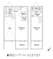 KDX大伝馬レジデンスの間取り画像