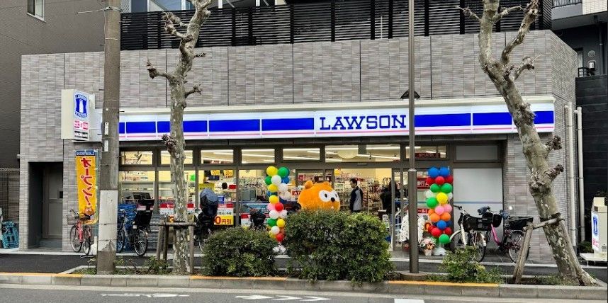 近くのローソン 江東新大橋二丁目店まで149m（徒歩2分）