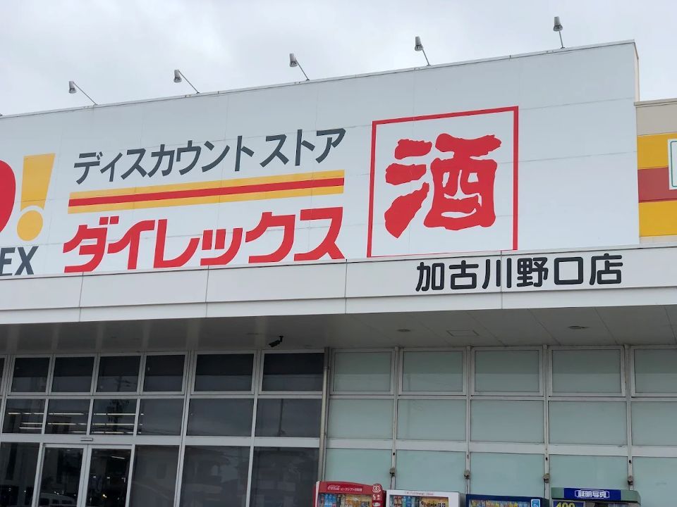 近くのダイレックス 加古川野口店まで1,076m(徒歩14分)