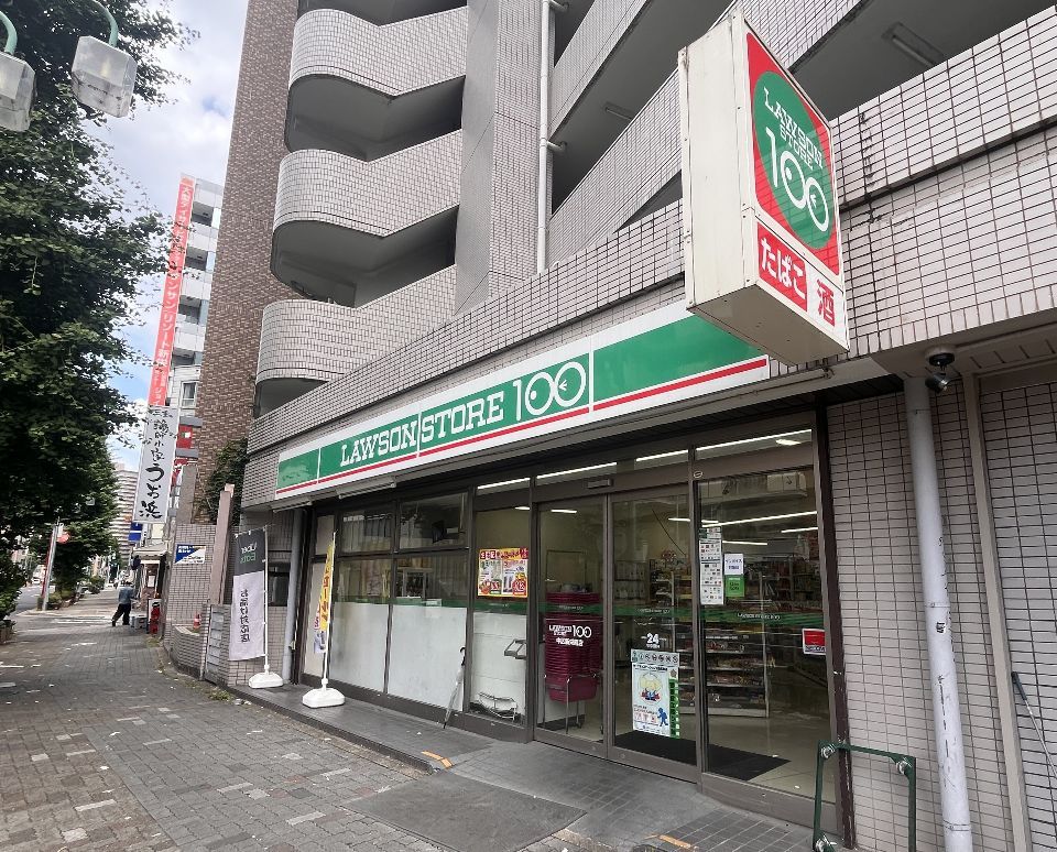 近くのローソンストア100 LS中区新栄町店まで179m(徒歩3分)