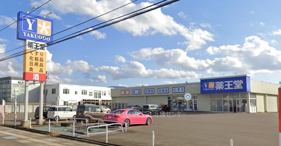 近くの薬王堂 湯沢倉内店まで348m(徒歩5分)