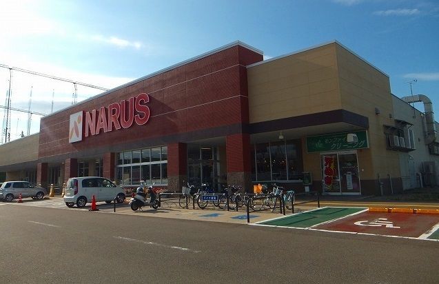 近くのナルス上越インター店まで847m(徒歩11分)