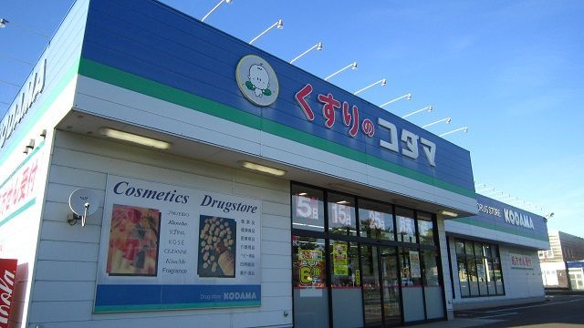 近くのクスリのコダマ 上越鴨島店まで308m（徒歩4分）