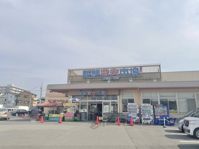 近くに新鮮激安市場！宇治店まで1600メートルあり