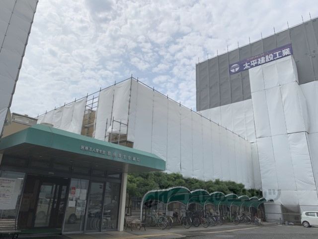 近くに奈良厚生会病院まで2100メートルあり