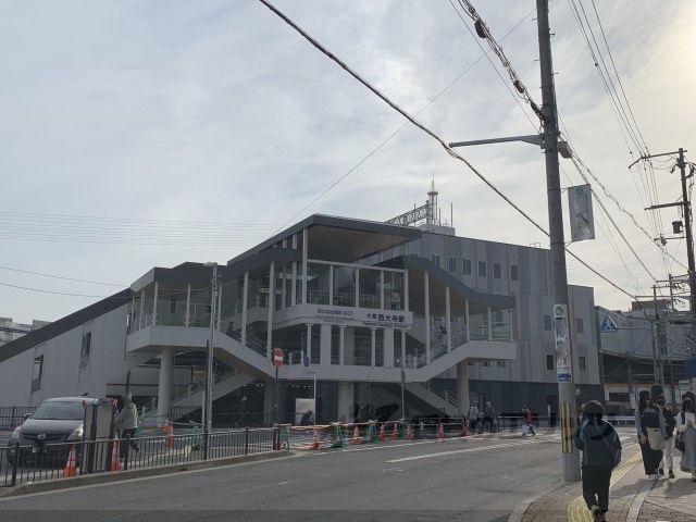 近くに大和西大寺駅まで160メートルあり