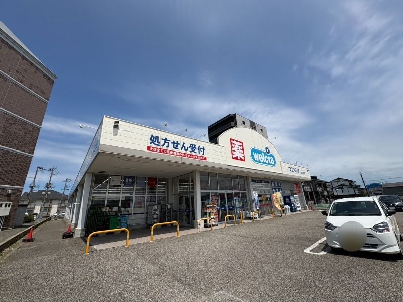 近くのウエルシア新潟小新店まで1,083m(徒歩14分)