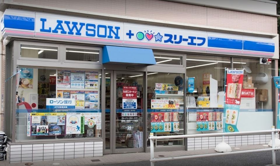近くのローソン ＬＴＦ新宿上落合一丁目店まで70m（徒歩1分）
