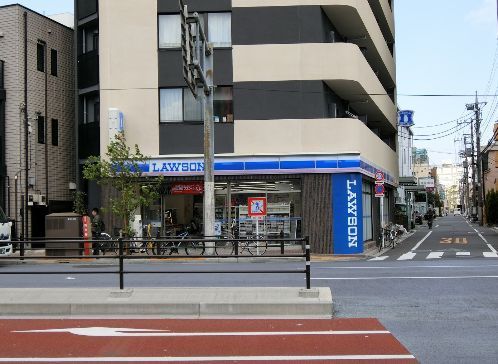 近くのローソン泪橋店まで79m（徒歩1分）