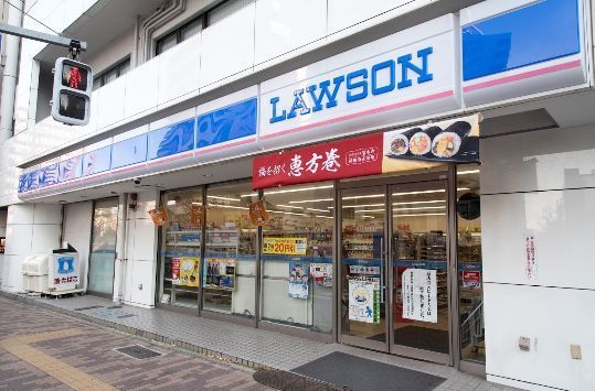 近くのローソン浅草七丁目店まで107m(徒歩2分)