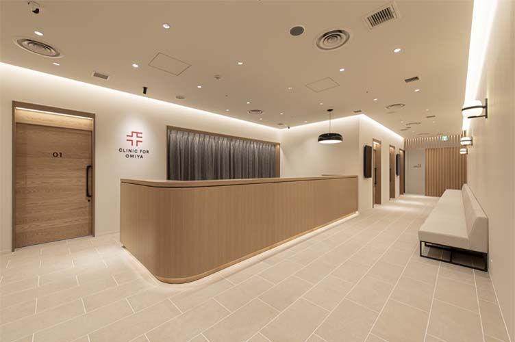 近くのクリニックフォア亀戸まで158m（徒歩2分）