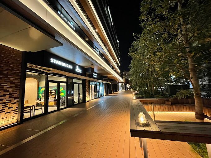 近くのSTARBUCKS COFFEE(スターバックスコーヒー)まで910m(徒歩12分)