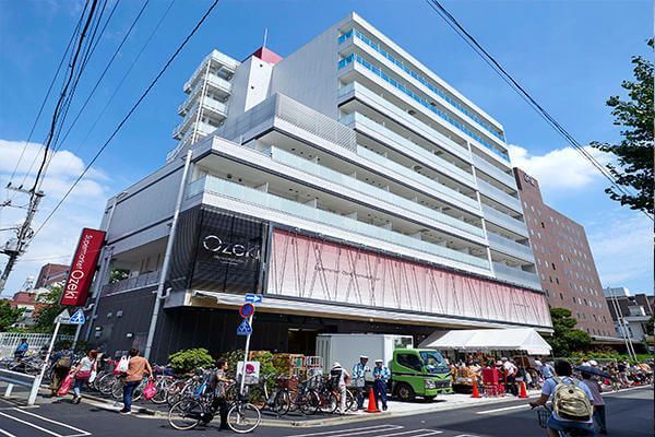 近くのオオゼキ 門仲牡丹店まで283m（徒歩4分）