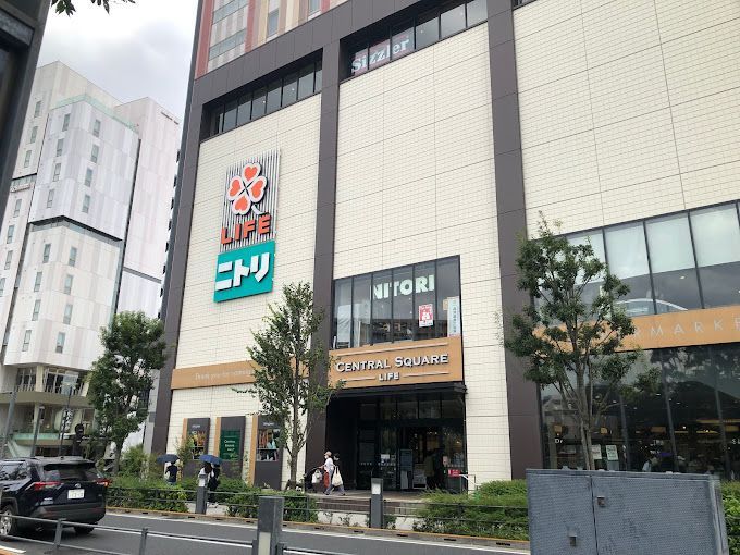 近くのセントラルスクエア押上駅前店まで510m（徒歩7分）