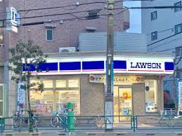 近くのローソン 文花三丁目店まで4m（徒歩1分）