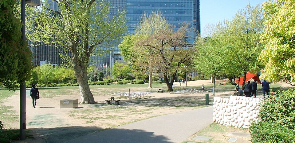 近くの檜町公園まで320m（徒歩4分）
