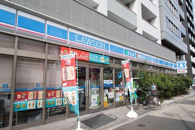 近くのローソン 住吉一丁目店まで174m（徒歩3分）