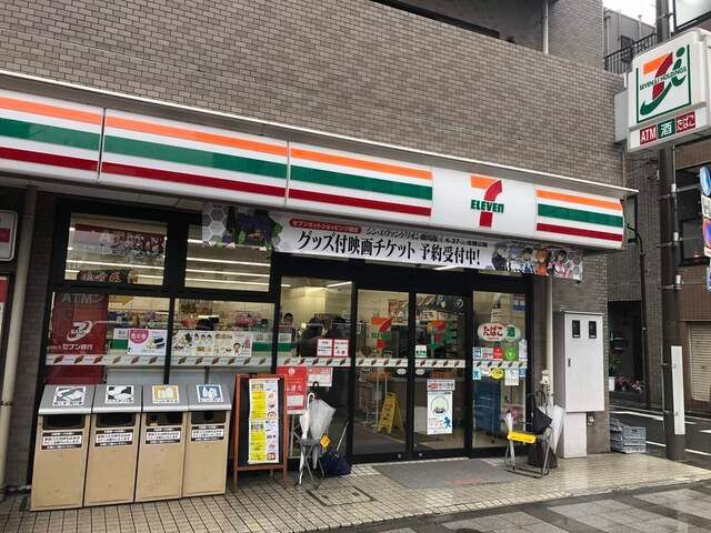 近くのセブンイレブン 港区芝3丁目店まで78m（徒歩1分）