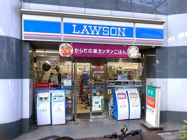近くのローソン 新小川町店まで195m（徒歩3分）