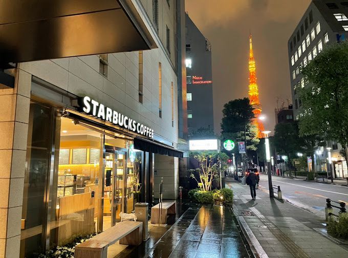近くのスターバックスコーヒー 芝大門店まで211m（徒歩3分）