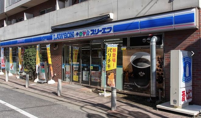 近くのローソン・スリーエフ 戸越四丁目北店まで88m（徒歩2分）
