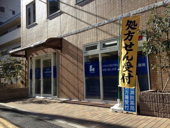 近くの綾瀬鈴薬局まで542m（徒歩7分）