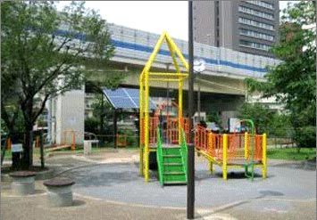近くの白金公園まで215m（徒歩3分）