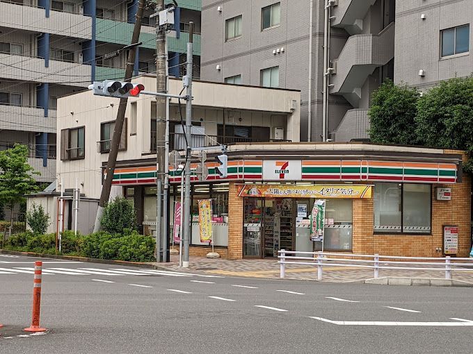 近くのセブンイレブン 江東牡丹1丁目店まで187m（徒歩3分）