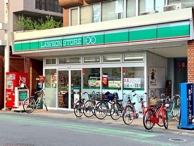 近くのローソンストア100 LS草加住吉店まで248m（徒歩4分）