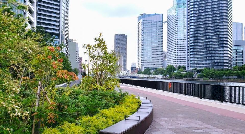 近くの朝潮運河親水公園まで299m(徒歩4分)