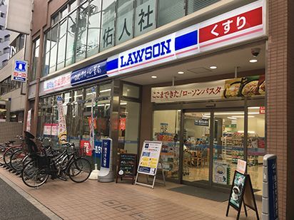 近くのローソン 千駄木不忍通店まで149m（徒歩2分）