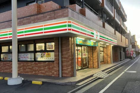 近くのセブンイレブン 江戸川松江南店まで465m（徒歩6分）