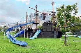 近くの晴海ふ頭公園まで299m（徒歩4分）