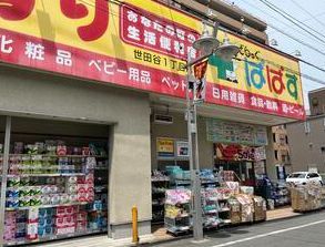 近くのどらっぐぱぱす 世田谷1丁目店まで475m（徒歩6分）