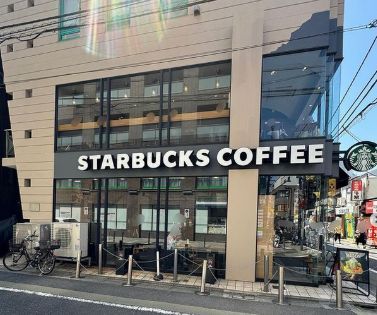 近くのスターバックスコーヒー 学芸大駅前店まで487m（徒歩7分）