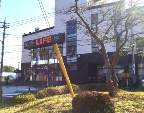 近くのライフ東有馬店まで688m（徒歩9分）