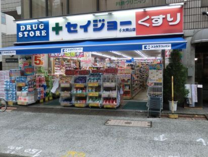 近くのくすりセイジョー 大岡山店まで492m（徒歩7分）
