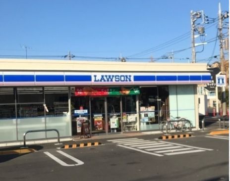 近くのローソン 川崎上野川店まで163m（徒歩3分）