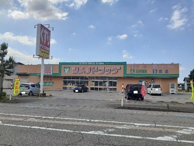 近くのシメノドラッグ 庄川店まで1,760m（徒歩22分）