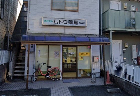 近くのケミストムトウ薬局 東山店まで735m（徒歩10分）