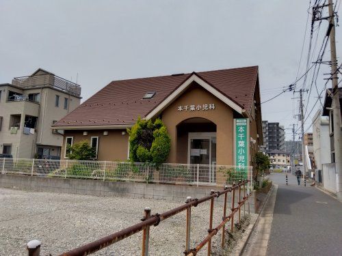 近くの本千葉小児科まで119m（徒歩2分）