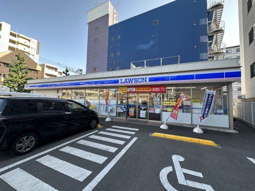 近くのローソン 谷保駅北口店まで464m（徒歩6分）