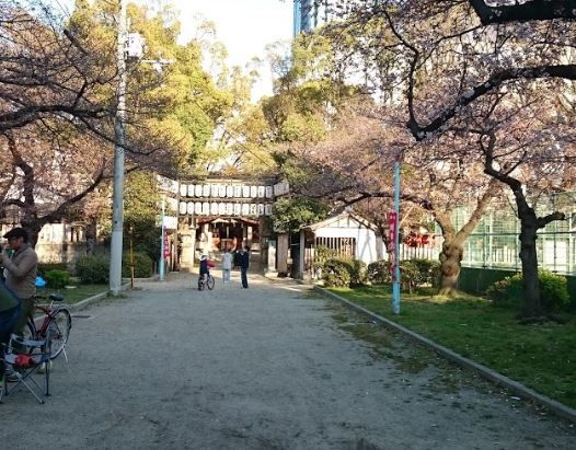 近くの浦江公園まで126m(徒歩2分)