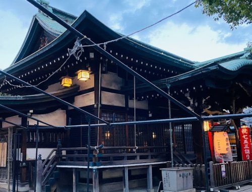 近くの八阪神社まで142m(徒歩2分)